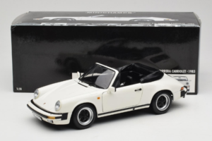 Porsche 911 SC Cabriolet Alb Minichamps 1:18 100063031 Metal - imaginea 8 din 8