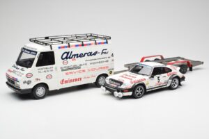 Porsche 911 SC Group 4 Citroen C35 Assistance Rally Portugal 1981 Otto 1:18 OT374 Rășină - imaginea 6 din 8