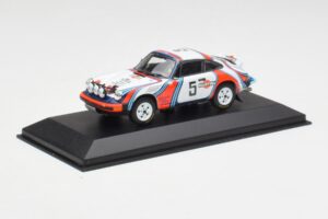 Porsche 911 SC #5 Martini B. Waldegaard / H. Thorszelius Safari Rally 1978 Minichamps 1:43 400786205 Metal - imaginea 2 din 4