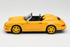 Porsche 911 964 Speedster Speed Yellow Norev 1:18 187130 Metal - imaginea 4 din 8
