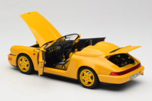Porsche 911 964 Speedster Speed Yellow Norev 1:18 187130 Metal - imaginea 5 din 8