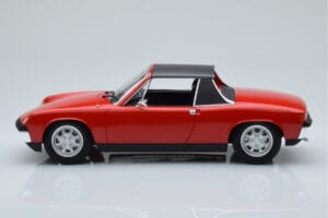 Porsche 914 1.7 Bahia Roșu Norev 1:18 187690 Metal - imaginea 3 din 7