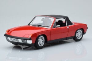 Porsche 914 1.7 Bahia Roșu Norev 1:18 187690 Metal