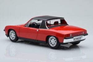Porsche 914 1.7 Bahia Roșu Norev 1:18 187690 Metal - imaginea 5 din 7