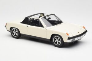 Porsche 914/6 Fildeș Deschis AUTOart 1:18 77933 Metal - imaginea 6 din 8