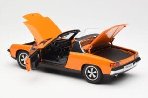 Porsche 914/6 Targa Portocaliu AUTOart 1:18 77932 Metal - imaginea 5 din 8