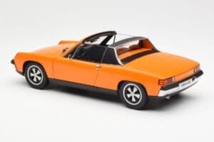 Porsche 914/6 Targa Portocaliu AUTOart 1:18 77932 Metal - imaginea 7 din 8