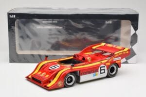 Porsche 917/10 #6 Team Gelo Racing H. Loos Interserie 1973 Minichamps 1:18 153736506 Metal - imaginea 6 din 6