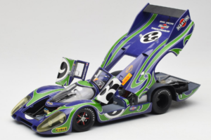 Porsche 917 LH #3 Hippie 2nd Place 24 Hours of Le Mans 1970 AUTOart 1:18 87075-R1 Metal - imaginea 2 din 8