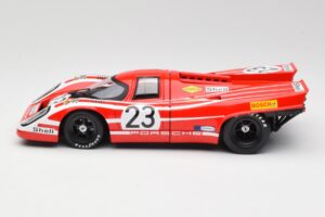 Porsche 917K #23 R. Attwood / H. Herrmann 24 Hours of Le Mans Winner 1970 Norev 1:18 187586 Metal - imaginea 3 din 6