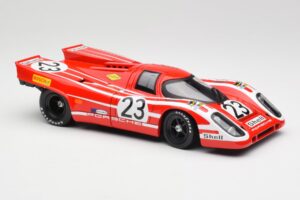 Porsche 917K #23 R. Attwood / H. Herrmann 24 Hours of Le Mans Winner 1970 Norev 1:18 187586 Metal - imaginea 4 din 6