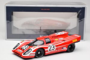 Porsche 917K #23 R. Attwood / H. Herrmann 24 Hours of Le Mans Winner 1970 Norev 1:18 187586 Metal - imaginea 6 din 6