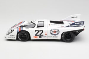 Porsche 917K #22 H. Marko / G. van Lennep 24 Hours of Le Mans Winner 1971 Norev 1:18 187588 Metal - imaginea 3 din 6