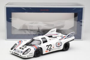 Porsche 917K #22 H. Marko / G. van Lennep 24 Hours of Le Mans Winner 1971 Norev 1:18 187588 Metal - imaginea 6 din 6