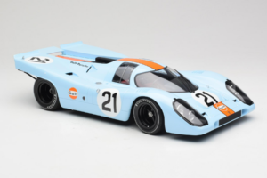 Porsche 917K Gulf #21 P. Rodriguez / L. Kinnunen J.W. Automotive Engineering 24 Hours of Le Mans 1970 Minichamps 1:12 1237066 - imaginea 4 din 6