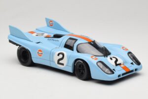 Porsche 917K #2 Gulf P. Rodriguez / J. Oliver 1000km Monza Winner 1971 Eagles Race 1:18 903008 Metal - imaginea 4 din 6