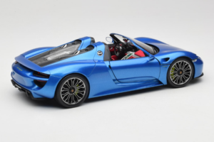 Porsche 918 Spyder Blue Metallic Minichamps 1:18 110062432 Metal - imaginea 3 din 8
