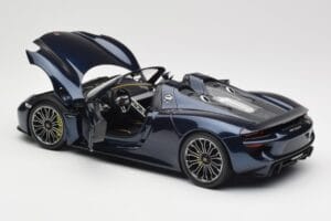 Porsche 918 Spyder Albastru Metallic Minichamps 1:18 113062434 Metal - imaginea 5 din 8