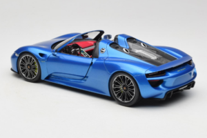 Porsche 918 Spyder Blue Metallic Minichamps 1:18 110062432 Metal - imaginea 7 din 8