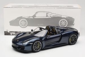 Porsche 918 Spyder Albastru Metallic Minichamps 1:18 113062434 Metal - imaginea 8 din 8