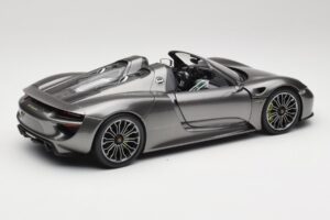 Porsche 918 Spyder Liquid Metal Argintiu Minichamps 1:18 110062430 Metal - imaginea 3 din 8