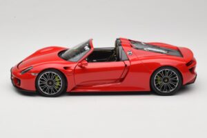 Porsche 918 Spyder Roșu Minichamps 1:18 110062435 Metal - imaginea 4 din 8