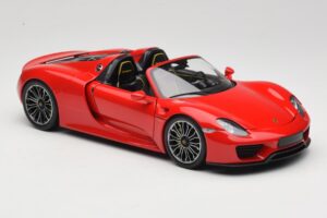 Porsche 918 Spyder Roșu Minichamps 1:18 110062435 Metal - imaginea 6 din 8