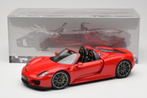 Porsche 918 Spyder Roșu Minichamps 1:18 110062435 Metal - imaginea 8 din 8