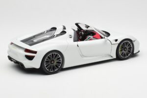 Porsche 918 Spyder Alb Minichamps 1:18 110062436 Metal - imaginea 3 din 8