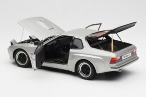 Porsche 924 Carrera GT Diamond Argintiu AUTOart 1:18 78002 Metal - imaginea 5 din 8