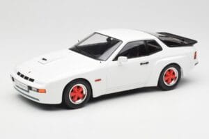 Porsche 924 Carrera GT Alb & Jante Roșii MCG 1:18 MCG18303 Metal