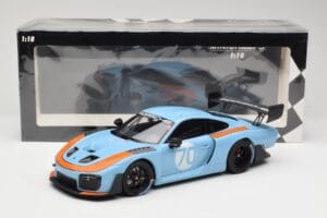 Porsche 935/19 Grello 77 Motorsport Gulf Minichamps 1:18 155067570 Metal - imaginea 6 din 6