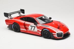 Porsche 935/19 Roșu cu Dungi Albe Minichamps 1:18 155067577 Metal - imaginea 4 din 6