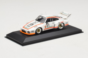 Porsche 935 Vaillant #51 B. Wollek Zolder 1977 Minichamps 1:43 400776351 Metal - imaginea 2 din 4