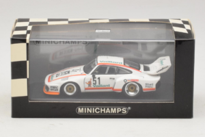 Porsche 935 Vaillant #51 B. Wollek Zolder 1977 Minichamps 1:43 400776351 Metal - imaginea 4 din 4