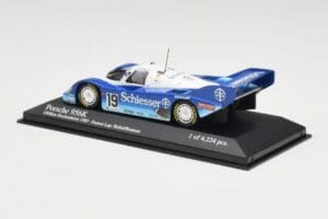 Porsche 956 #1 Brun S. Bellof / T. Boutsen Hockenheim 1985 Minichamps 1:43 430856699 Metal - imaginea 3 din 4