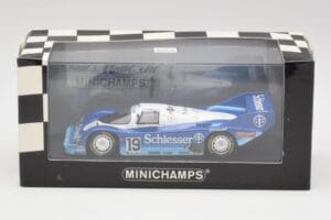 Porsche 956 #1 Brun S. Bellof / T. Boutsen Hockenheim 1985 Minichamps 1:43 430856699 Metal - imaginea 4 din 4