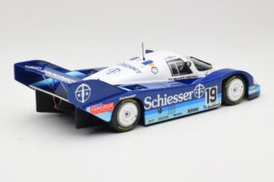 Porsche 956K Group C #19 Brun Motorsport Schiesser S. Bellof / T. Boutsen 1000km Hockenheim 1985 Minichamps 1:18 155856619 Me - imaginea 2 din 6