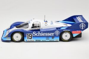 Porsche 956K Group C #19 Brun Motorsport Schiesser S. Bellof / T. Boutsen 1000km Hockenheim 1985 Minichamps 1:18 155856619 Me - imaginea 3 din 6