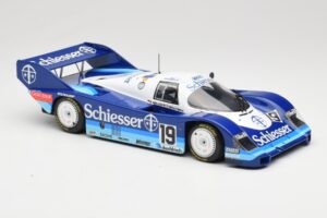 Porsche 956K Group C #19 Brun Motorsport Schiesser S. Bellof / T. Boutsen 1000km Hockenheim 1985 Minichamps 1:18 155856619 Me - imaginea 4 din 6