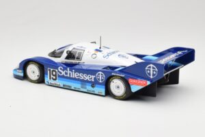 Porsche 956K Group C #19 Brun Motorsport Schiesser S. Bellof / T. Boutsen 1000km Hockenheim 1985 Minichamps 1:18 155856619 Me - imaginea 5 din 6