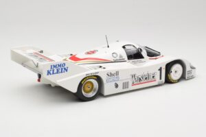 Porsche 956K #1 B. Wollek Joest Racing Zolder 1983 Winner Minichamps 1:18 153836601 Metal - imaginea 2 din 6