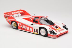 Porsche 956K #14 K. Rosberg / J. Lammers Canon Racing 3rd Place 1000km Nürburgring 1983 Minichamps 1:18 155836614 Metal - imaginea 4 din 6