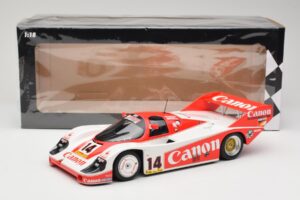 Porsche 956K #14 K. Rosberg / J. Lammers Canon Racing 3rd Place 1000km Nürburgring 1983 Minichamps 1:18 155836614 Metal - imaginea 6 din 6