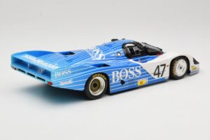 Porsche 956L #47 Hugo Boss V. Merl / H. Grohs / A. Plankenhorn 24 Hours of Le Mans 1984 Minichamps 1:18 183846947 Metal - imaginea 3 din 8