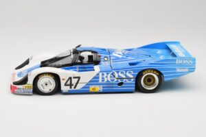 Porsche 956L #47 Hugo Boss V. Merl / H. Grohs / A. Plankenhorn 24 Hours of Le Mans 1984 Minichamps 1:18 183846947 Metal - imaginea 4 din 8