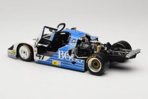 Porsche 956L #47 Hugo Boss V. Merl / H. Grohs / A. Plankenhorn 24 Hours of Le Mans 1984 Minichamps 1:18 183846947 Metal - imaginea 5 din 8