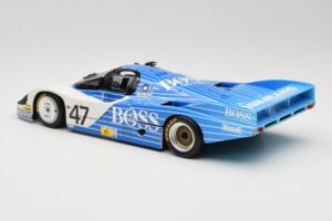 Porsche 956L #47 Hugo Boss V. Merl / H. Grohs / A. Plankenhorn 24 Hours of Le Mans 1984 Minichamps 1:18 183846947 Metal - imaginea 7 din 8