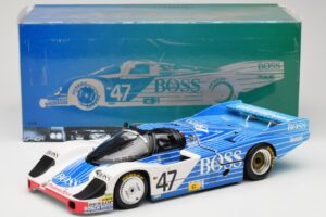 Porsche 956L #47 Hugo Boss V. Merl / H. Grohs / A. Plankenhorn 24 Hours of Le Mans 1984 Minichamps 1:18 183846947 Metal - imaginea 8 din 8