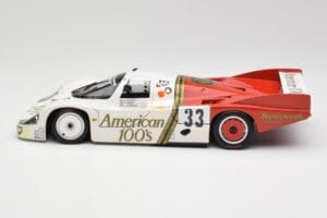 Porsche 956L #33 D. Hobbs / G. Gartner / J. Edwards 24 Hours of Le Mans 1985 Minichamps 1:18 183856933 Metal - imaginea 4 din 8